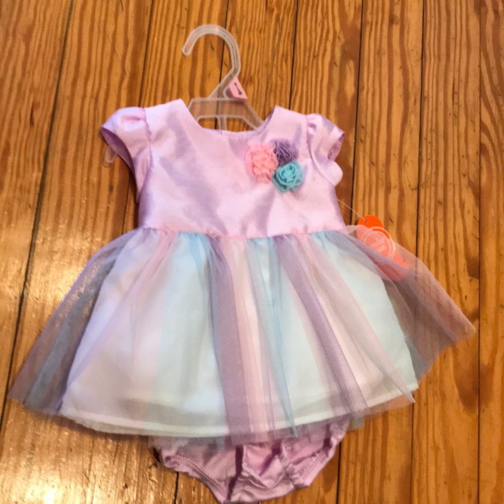 Wonder nation Easter dress 0-3m